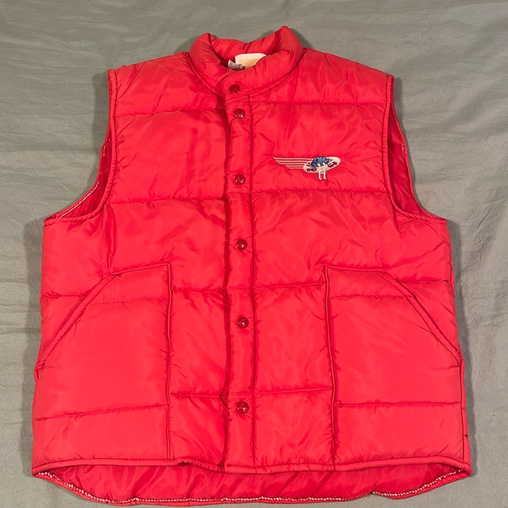 Vintage Halliburton Puffer Vest XL
